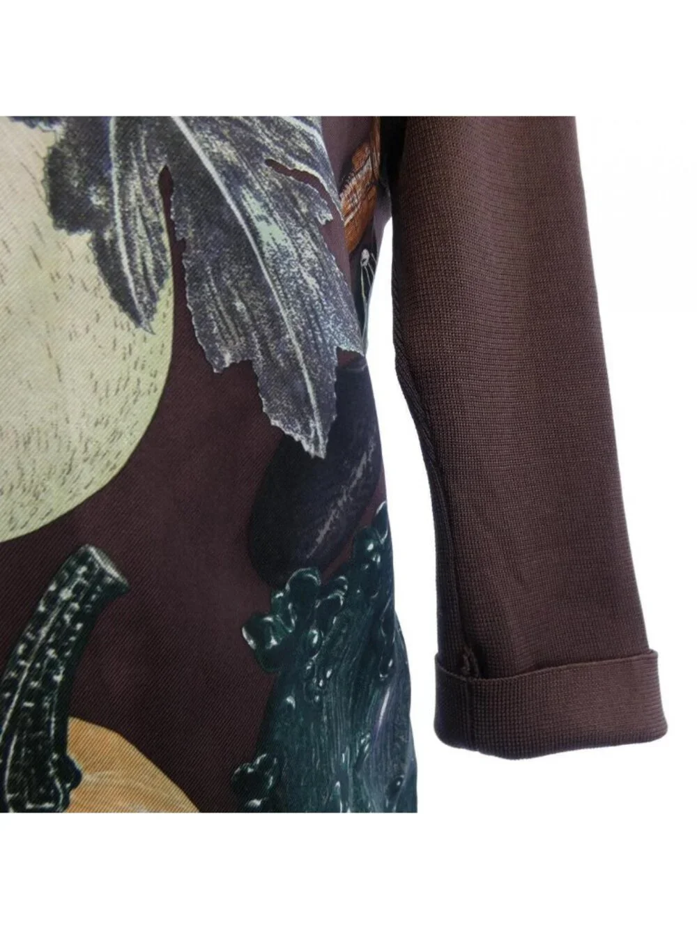 Hermes Citrouilles Et Coloquintes Twill Reine Knit Vintage - Picture 6 of 6